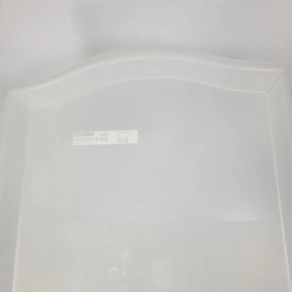 Lot of 3 IKEA SMULA Tray Transparent Angled Edges Receptacle Serving Food 20×14